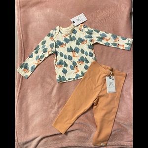 Little Lentil Children's Boutique Fox Outfit